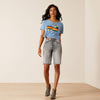 Ariat Acres T-Shirt- Light Blue Heather