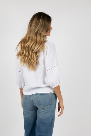 Ambrosia Blouse-White