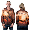 Adult Fishing Shirt- cattle muster