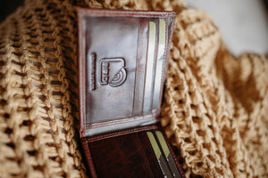 Frank Brown Leather Wallet