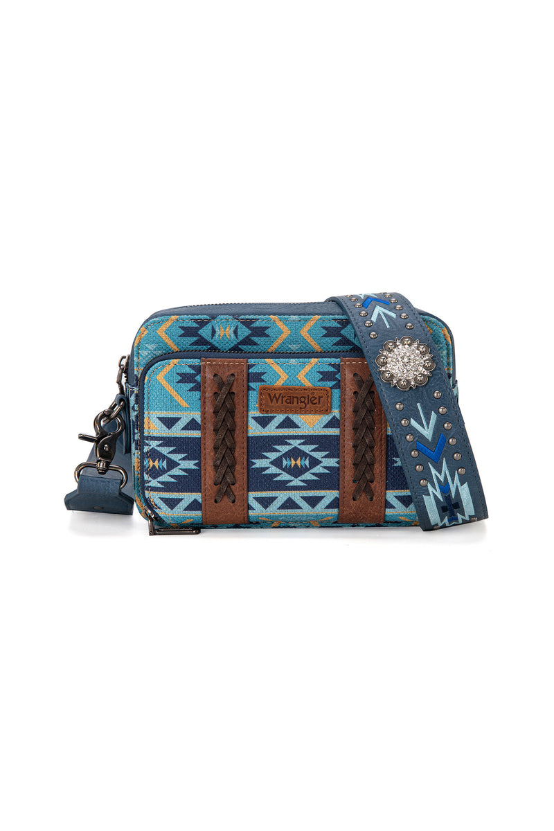 Southwestern Crossbody Wlt Bag