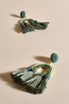 Tassel Edge Arch Earrings