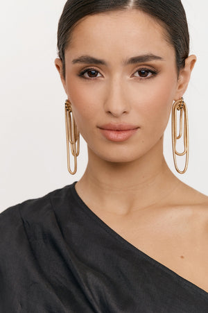 Diamante Chain Event Earrings