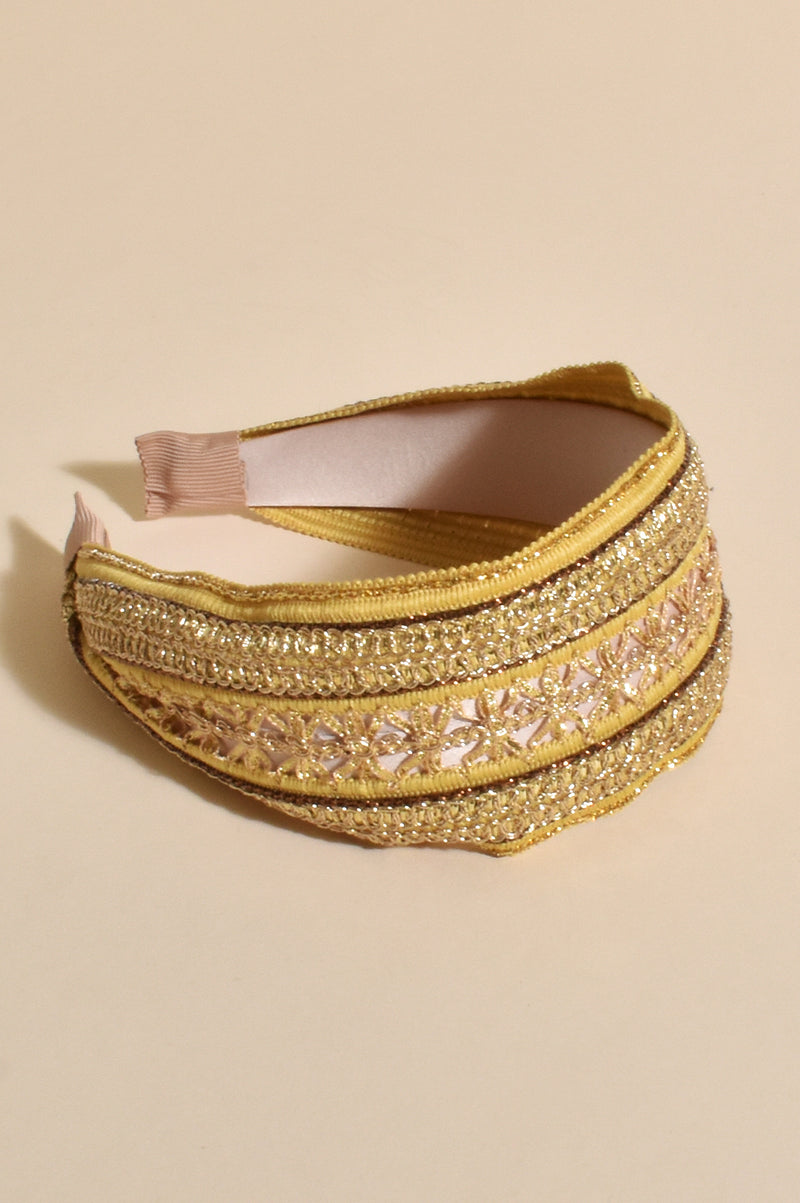 Decorative Trim Wide Headband