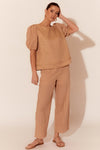 Delaney Cropped Broderie Pant