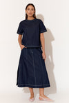 Alexandria Light Weight Denim Skirt