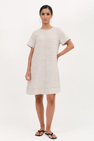 Lexi Contrast Stitch Dress