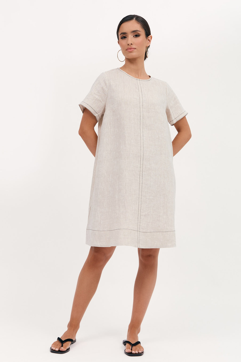 Lexi Contrast Stitch Dress