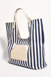 Summa Stripe Canvas Tote