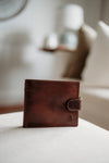 Frank Brown Leather Wallet