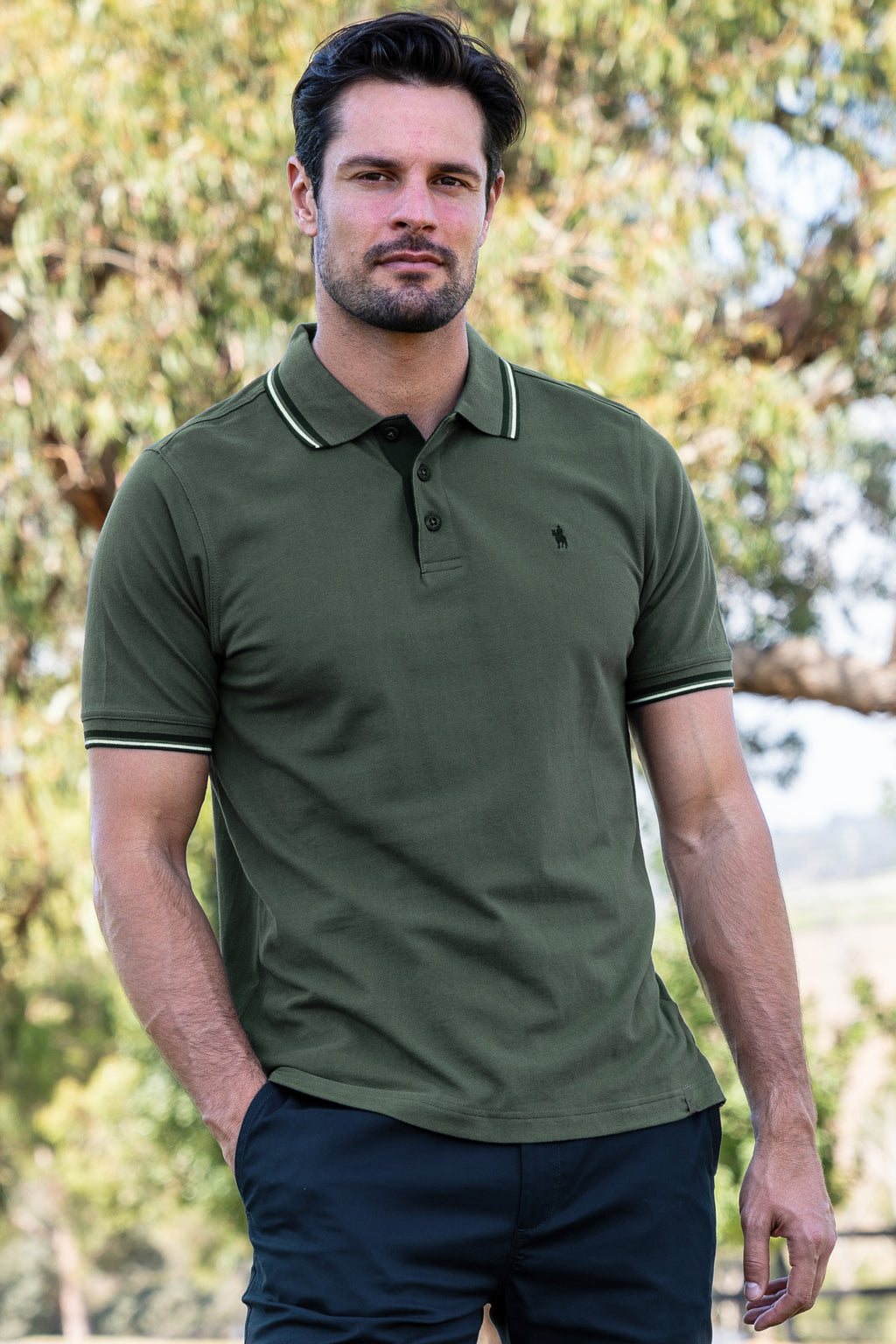 Men's Logan Tailored S/s Polo