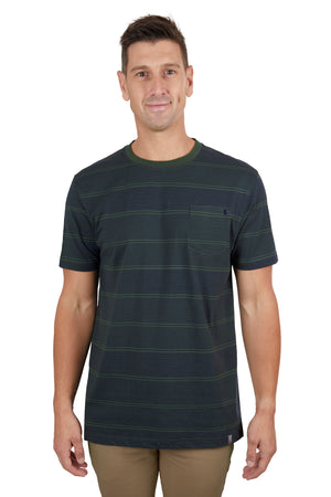 Men's Simon Stripe 1 Pocket S/s Tee