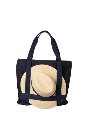 Hat Carry Tote Bag- Navy