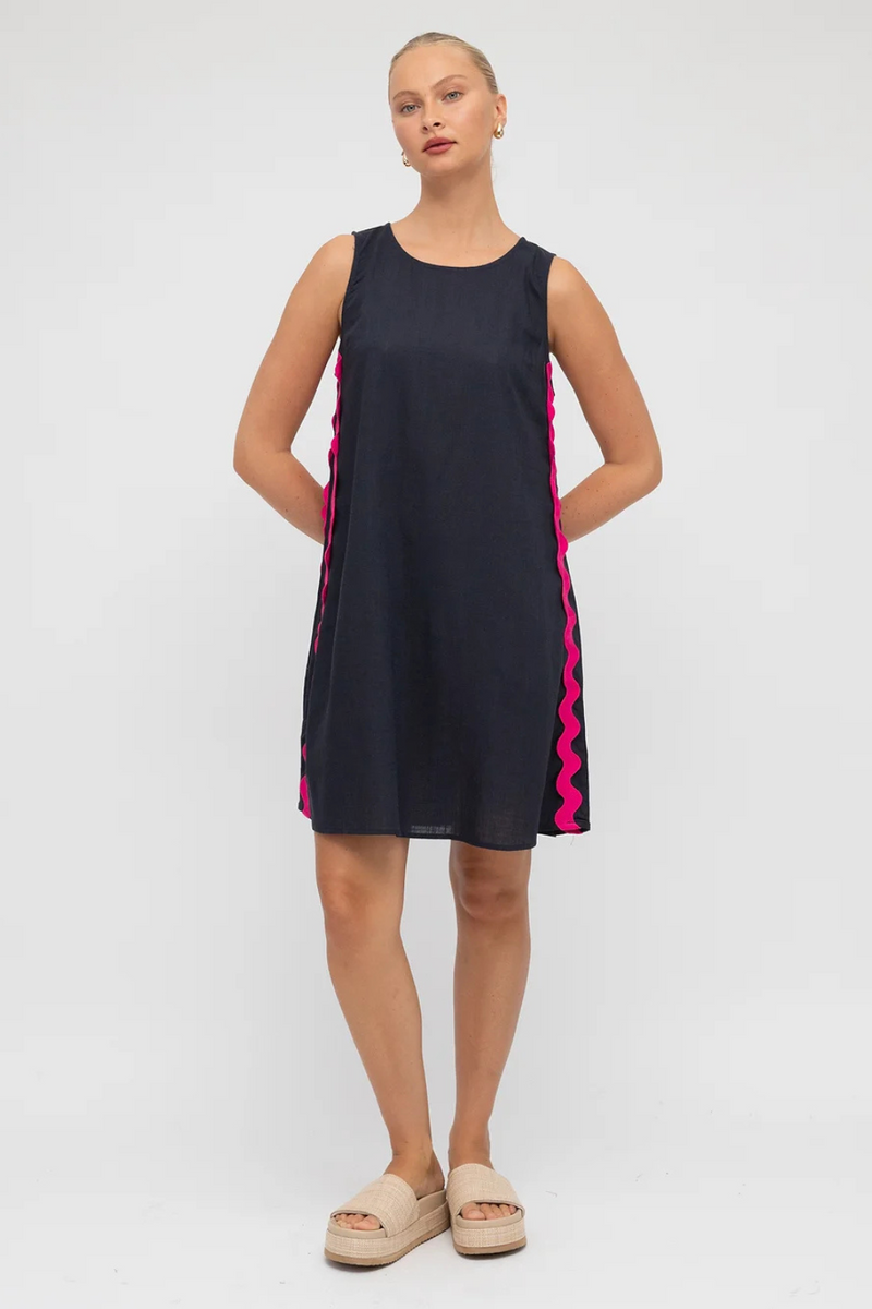 Lola Navy Dress