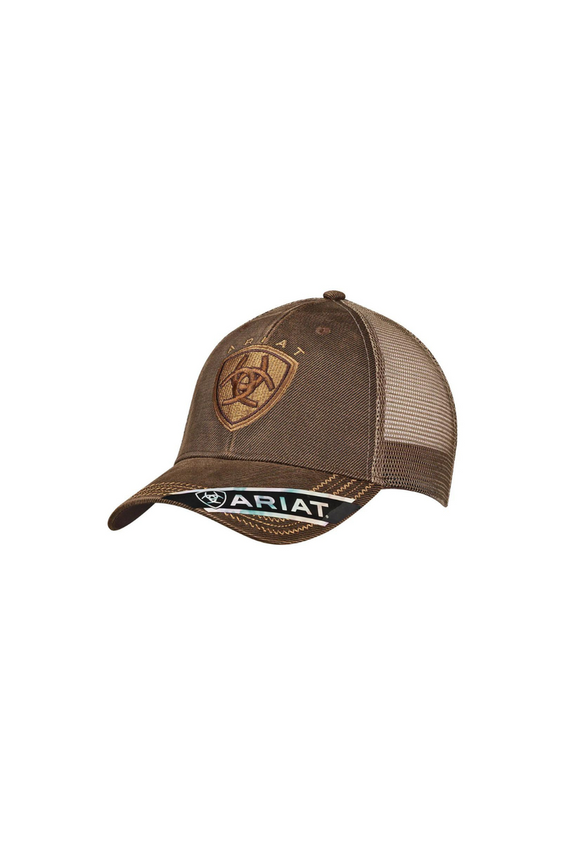 Ariat Structured Cap- Oilskin Brown