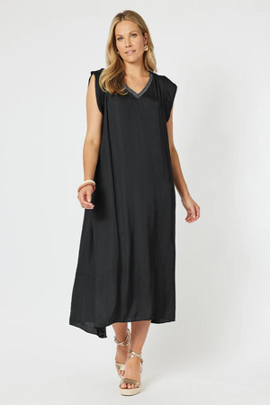 Traveller Luxe V Neck Dress