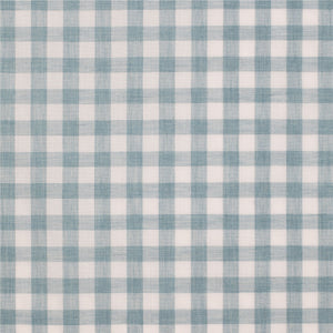 Abbey Frill - Dusty Turquoise Check