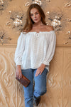 Women's Erin Blouse-White