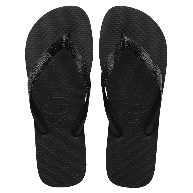 Men's Rubber Logo Thongs