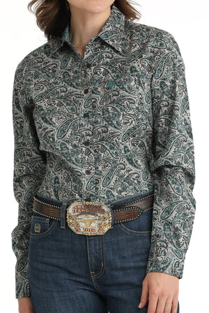 Women's Paisley Print Shirt