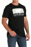 Men's Ranch Tee- Black