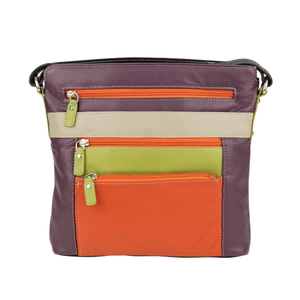 Sandra Orange Multi Shoulder Bag