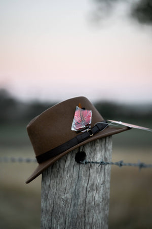 Casablanca Crushable Merino Wool Felt Hat